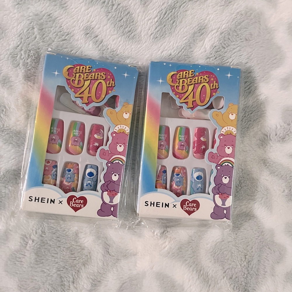 NIB Care Bears acrylic nails bundle